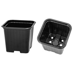 Горшок для рассады, квадратный, 7x7x8 см, 0,23 л Русский огород