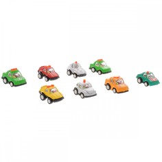 Набор из 8 инерционных машинок Дрофа Медиа