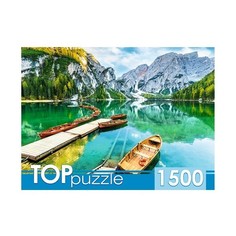 Пазлы Toppuzzle. Италия. Закат на озере Брайес, 1500 элементов TOPpuzzle