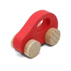 Игрушка деревянная "Машинка" (красная) Десятое королевство