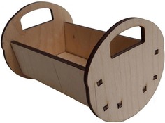 Заготовка для декорирования Кроватка. Микро №1 Decoriton