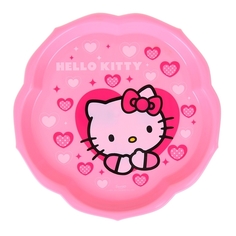 Тарелка фигурная Hello Kitty розовая 21,6 см