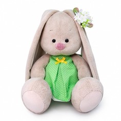 Мягкая игрушка Зайка Ми, в платье в горох и с ромашкой, 23 см Budi Basa SidM-402