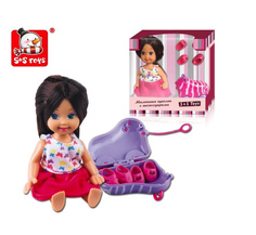 Кукла с аксессуарами, арт. 8066 S+S Toys