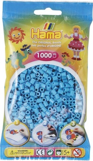 Бусинки MIDI 1000шт. лазурные Hama 207-49