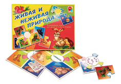 Семейная настольная игра Радуга Живая и неживая природа