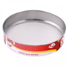 Сито Мультидом для муки, сталь, диаметр 24 см, серый, J11-37