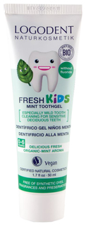 Детская зубная паста-гель Logona Logodent Мята 50 мл