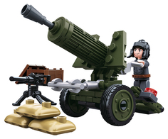 Конструктор Sluban Allied artillery 76 деталей