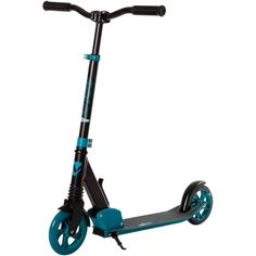 Самокат городской NOVATRACK POLIS алюминий, колеса 160*160мм PU, синий морской