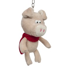 Мягкая игрушка Maxitoys Поросенок с бежевым носом, 12 см