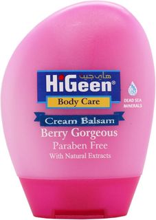 Крем-бальзам для рук и тела HiGeen, "Сочная ягода" с маслом жожоба и кунжута 50 мл