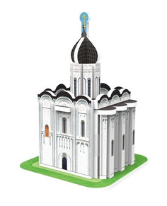 3D пазл Церковь Покрова на Нерли IQMA032