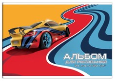 Альбом для рисования "Ралли", А4, 24 листа Феникс