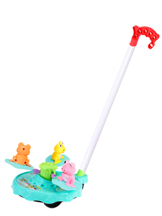 Каталка на палочке Лягушата YAKO Yacco