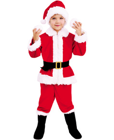 Карнавальный костюм Батик Санта-Клаус, цв. красный р.122
