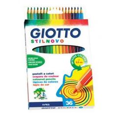 Набор цветных карандашей Stilnovo, 36 цветов Giotto