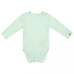 Боди Bossa Nova "Basic", с длинным рукавом, цвет: ментоловый, рост 62 см