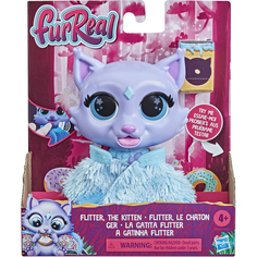 Интерактивная игрушка Hasbro FurReal Friends Крылатые милашки F15455L0 Котенок Флиттер