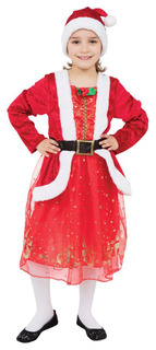 Карнавальный костюм Bristol Санта-Клаус, цв. красный р.116