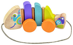 Каталка деревянная "Рыбка" Cubika