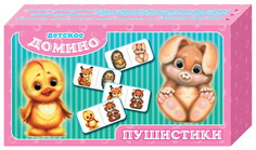 Домино "Пушистики", 28 деталей Десятое королевство