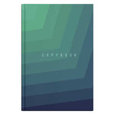 Тетрадь 57419 ГРАДИЕНТ / А5, твёрдый переплёт Феникс+