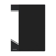 ФАРМ Папка с файлами inФОРМАТ 10 файлов А4 черный пластик карман, арт, NP0142-10Bk