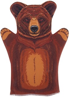 Кукла-перчатка Медведь Десятое королевство