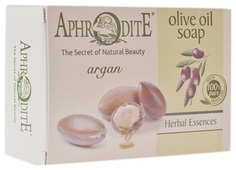 Косметическое мыло Aphrodite Оливковое с арганой 100 г