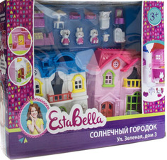 Домик EstaBella Солнечный городок с мебелью и жителями 62216