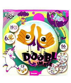 Детская настольная игра Doobl Image. Двойная картинка, круглые карты Danko Toys DBI-01-04