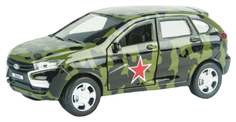 AUTOTIME Машинка Lada Xray. Военная, 1:36 68273W-RUS