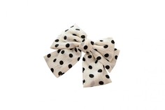 Заколка Bradex «БАНТ В ГОРОШЕК», белый