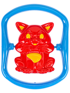 Погремушка Веселые зверята № 2 Рыжий кот