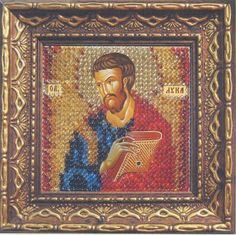 Набор для вышивания бисером Вышивальная мозаика Св. Апостол и Евангелист Лука