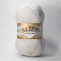 Пряжа Alize "Angora Gold", цвет: 599 слоновая кость, 550 м, 100 грамм (5 мотков) ( 5)