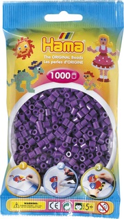 Бусинки MIDI 1000шт. фиолетовые Hama 207-07