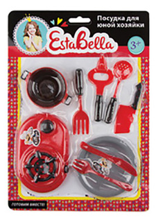 Детская кухня EstaBella Посудка юной хозяйки 62121