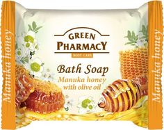 Туалетное мыло Green Pharmacy Манука Мед с оливковым маслом 100 г