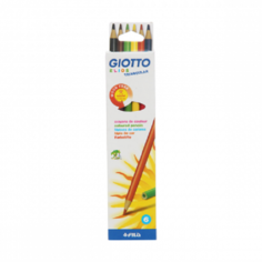Набор карандашей "Giotto elios triangular", 6 цветов (276000)