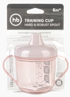 Поильник с ручками Happy Baby Training Cup , цвет: lilac, 170 мл