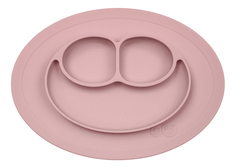 Тарелка детская Ezpz Mini mat нежно-розовая