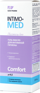 Гель-масло Intimo+Med Comfort для интимной гигиены 200 мл