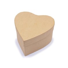 Шкатулка из картона для декорирования "Сердце", 11x11x6 см Hobby Time