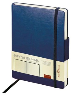 Ежедневник недатированный Альт «Zenith», А5, 176 листов, линия, темно-синий