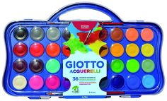 Сухая акварель в таблетках Giotto Colour Blocks 36 цв