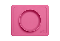 Тарелка с подставкой Ezp Mini Bowl , цвет розовый Ezpz