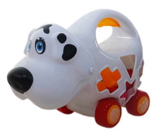 Сортер-каталка Собачка 2 (8 деталей) YAKO M9142