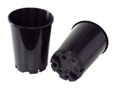 Горшок под Розы, усиленный, d16 см, h20.5 см, 3 л, черный Агроком